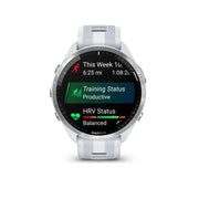 Garmin 010-02809-01 Forerunne965 Running Smartwatch, Whitestone