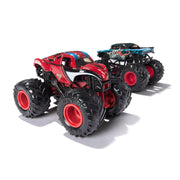 Spin Master Ltd Monster Jam Marvel Venom vs The Amazing Spider-Man Die-Cast Monster Truck 1:64 Scale 2-Pack
