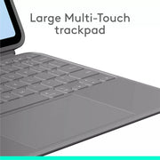 Logitech 920-012626 Combo Touch Keyboard Case for Apple iPad Air 11-inch (M2) - Graphite