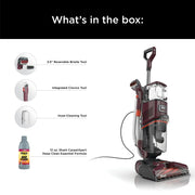 Shark EX150 CarpetXpert, Upright Carpet, Area Rug & Upholstery Cleaner for Pets, Built-in Spot & Stain Eliminator, Deep Cleaning & Dirt & Grime Removal, Carpet Shampooer, Magenta