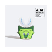 Autobrush Kids U Shaped Electric Toothbrush, ADA Accepted Sonic Pro, 360 Nylon Bristles, 3 Cleaning Modes, Whitening LED Lights, Plays Music