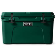 YETI Tundra 45 Hard Cooler, PermaFrost Insulation, Rotomolded Construction, Black Forest Green, 54 Can Capacity