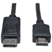 Tripp Lite DisplayPort to HDMI Adapter Cable, 15ft, Male to Male, 1080p, Black, P582-015
