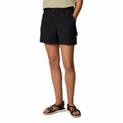 Columbia Weekend Rays 5in Water Shorts for Women, Quick-Drying, Stain-Resistant, Black, Medium, CL2114781-010