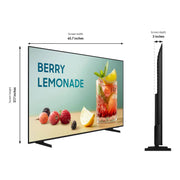 Samsung BEFX-H Series Business Pro TV, 75 Inch, 4K UHD LED Display, 300 Nit Brightness, Tizen Enterprise Platform, LH75BEFHLGFXGO