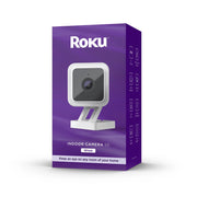 Roku CS1000R Smart Home Indoor Camera SE - Wired Security Camera with Motion & Sound Detection