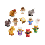 Fisher-Price Little People Nativity Set with Music and Lights, 18 Pieces, Toddler Toy, Multicolor