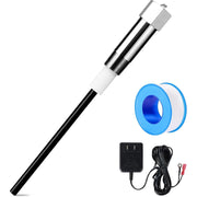 MONST duJRYJB Powered Titanium Water Heater Anode Rod, Anti-Corrosion Rust and Limescale Prevention, Fits 40 to 89 Gallon Tanks