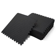 Centr Gym Interlocking Flooring Exercise Mats, 144 sq ft