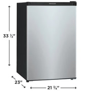 Frigidaire FFPE4533UM 4.5 Cu. Ft. Compact Refrigerator - Silver Mist