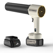 Duomigo Cordless Turbo Dryer Blower, 20V, 120000RPM Brushless Motor, 1600g Thrust, 4-Speed, 4000mAh Battery, Lightweight 2.6 lb, YYT024