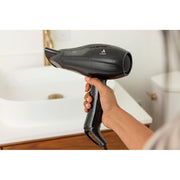Andis Pro Dry Elite Hair Dryer, 1875 Watt, Tourmaline Ionic Technology, 3 Heat and 2 Speed Settings, Lightweight, Black, 84030