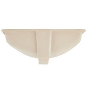 Signature Hardware 447959 Myers 21 Inch Vitreous China Undermount Bathroom Sink Glazed Underside