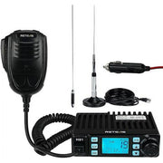 Retekess MB1 AM/FM CB Mobile Radio Bundle with Coaxial Cable