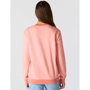W Tncl Srs Rlxdfit Swtshrt - DUSTY CEDAR HEA - 2X