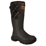 Dryshod Evalusion Max Gusset Hunting Boots, Waterproof, Insulated, Adjustable Gusset, Camo Bark, Men's Size 12, EVG-MH-CM