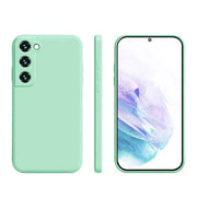 PANDACO Soft Shell Matte Mint Blue Case, Galaxy S21