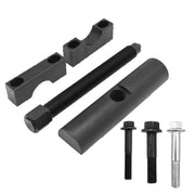 Anxingo Heavy Duty Yoke Puller with Grade 8 Bolts, Steel Construction, Black Finish, Fits Class 6-8 Trucks, 60050