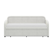 Better Homes & Gardens Juliet Twin Boucle Daybed with Trundle, Ivory