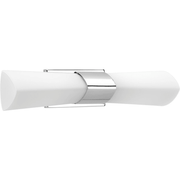 Progress Lighting P300062-009 Zura Two-Light Bath and Vanity, Brushed Nickel