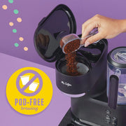 Mr. Coffee 2142925 Single Serve Frappe and Iced Coffee Maker W/Blender, Black