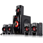BeFree Sound BFS-410 Bluetooth Home Stereo System - Red