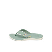 Reef Santa Ana Womens Flip Flop Sandals with Arch Support, Water-Resistant, Non-Marking Outsole, Frosty Green, Size 11M, CJ6474