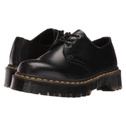 Dr. Martens 1461 Bex Smooth Leather Oxford Shoes, Unisex, Black, 3-Eyelet, Chunky Air-Cushioned Sole, R21084001