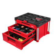 Milwaukee 48-22-8447 PACKOUT 22 in. Modular 3-Drawer Multi Drawer Tool Box with Metal Reinforced Corners and 50 lbs. Capacity