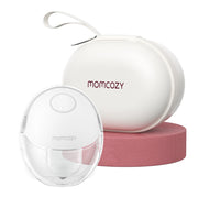 Momcozy Mobile Style M6 Double Electric Breast Pump, Hands-Free, DoubleFit Flange, Red, Pack of 2