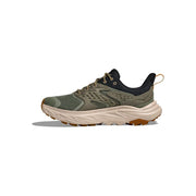 HOKA 1141632F-SMSST Anacapa 2 Low GTX Waterproof Hiking Shoes for Men - Sea Moss/Oatmeal - 11.5M