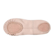 Dynadans Leather Ballet Shoes with Elastic X Straps, Beige, Size 11.5 Little Kid