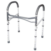 Carex Toilet Safety Rails, Toilet Handles for Elderly and Handicap, Toilet Safety Frame