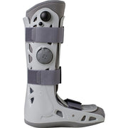 DJO Global AirSelect Adjustable Walking Boot, Medium, Gray, Semi-Rigid Shell, SoftStrike Shock Absorption, Ambidextrous Fit, AC141FB01-M