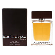 Dolce & Gabbana The One Men's Eau de Toilette Spray, Warm Spicy Scent, 1.6 oz