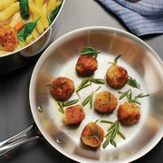 Tramontina 80116/027DS Tri-Ply Clad 10 in Stainless Steel Fry Pan