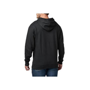 5.11 Tactical Scope Hoodie, Midweight Cotton/Polyester Fleece, Black, Medium, 76314-019-M