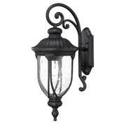 Acclaim 2212BK Laurens Collection 1-Light Wall Mount Outdoor Light Fixture, Matte Black