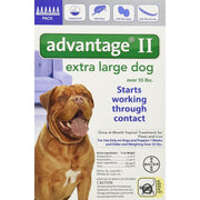 Bayer 4461782 Advantage II Topical Flea Treatment Dogs