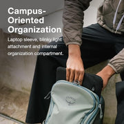 Osprey Astronova Backpack, 23L, Durable Recycled Fabric, AirScape Backpanel, Black, 10006382
