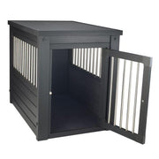 New Age Pet Habitat 'n Home InnPlace Pet Crate with Metal Spindles, Medium, Espresso