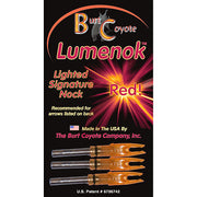 Lumenok Signature Lighted Nock - 3 Pack - Orange