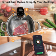 BLITZHOME IPX7 1100W Precision Sous Vide Machine Model 3-Wifi