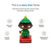 Tonies Favorite Tales Christmas Tales Audio Play Figurine, Medium, White, Battery Powered, 10001257