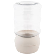 Aspen Pet 4 Gal. Bleached Linen Gravity Dog or Cat Waterer-24578
