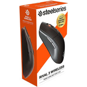 SteelSeries 62521SteelSeries Rival 3 Wireless Gaming Mouse - Black
