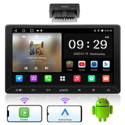 ATOTO Double Din Car Stereo with 10.1-Inch IPS Touchscreen, Wireless Apple CarPlay, Android Auto, GPS Navigation, 2GB RAM, 32GB Storage, Bluetooth ODII
