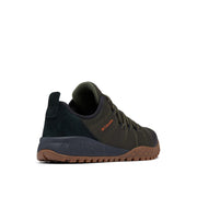 Columbia Fairbanks Low Men's Hiking Shoes, Leather Mesh Upper, TechLite Midsole, Omni-Grip Outsole, Deep Olive Desert Sun, Size 10, 182637