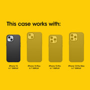 OtterBox Defender Series Pro Hard Shell Case, Tri-Layer Protection, MagSafe Compatible, Black, Compatible with Apple iPhone 13, 14, 15, 16e, 17e, 77-92732