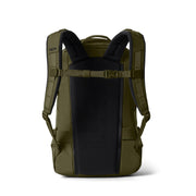 YETI Ranchero 22L Daypack Backpack, Water-Resistant TuffSkin Nylon, RipZip Pull-to-Open Access, Adjustable Shoulder Straps, Olive, 26010000479